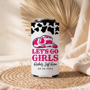 Cowgirl Disco Last Rodeo Bachelorette Seltzer Can Cooler