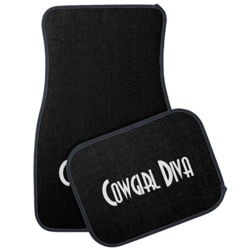 Cowgirl Diva Car Mats