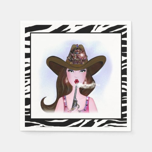 Cowgirl Diva Paper Napkins