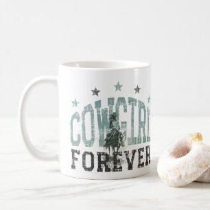 Cowgirl Forever Western Trendy Coffee Mug