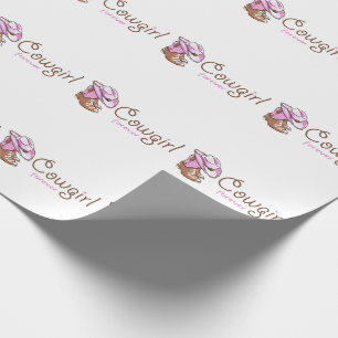 Cowgirl Forever Wrapping Paper