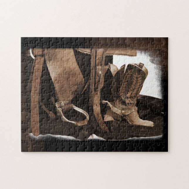 Cowgirl Gear Puzzles (Horizontal)