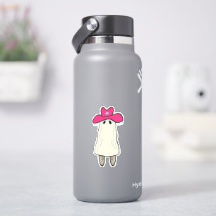 Cowgirl Ghost Sticker