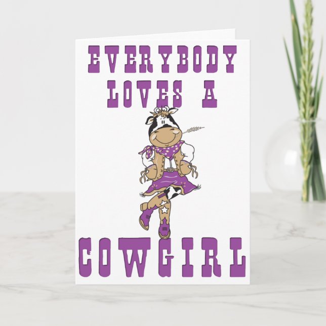 CowGirl Gifts Card (Front)