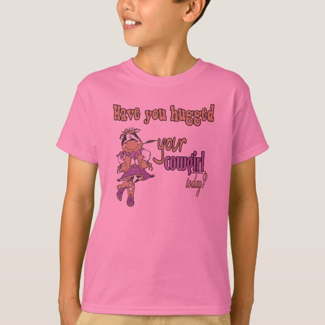 Cowgirl Hugs T-Shirt (Front)
