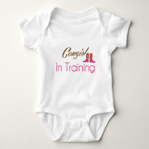 Cowgirl In Training Baby Apparel Baby Bodysuit