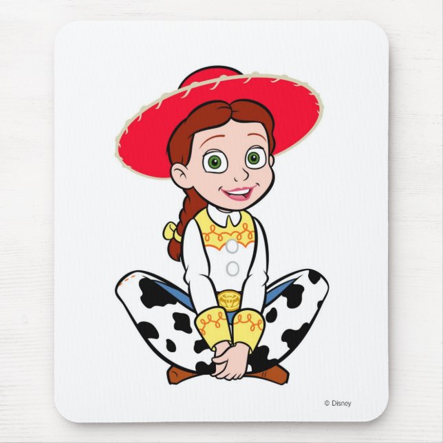 Cowgirl Jesse Disney Mouse Pad (Front)