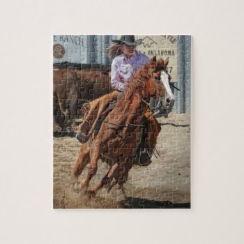 Cowgirl Jigsaw Puzzle by TwoFriendsGallery at Zazzle