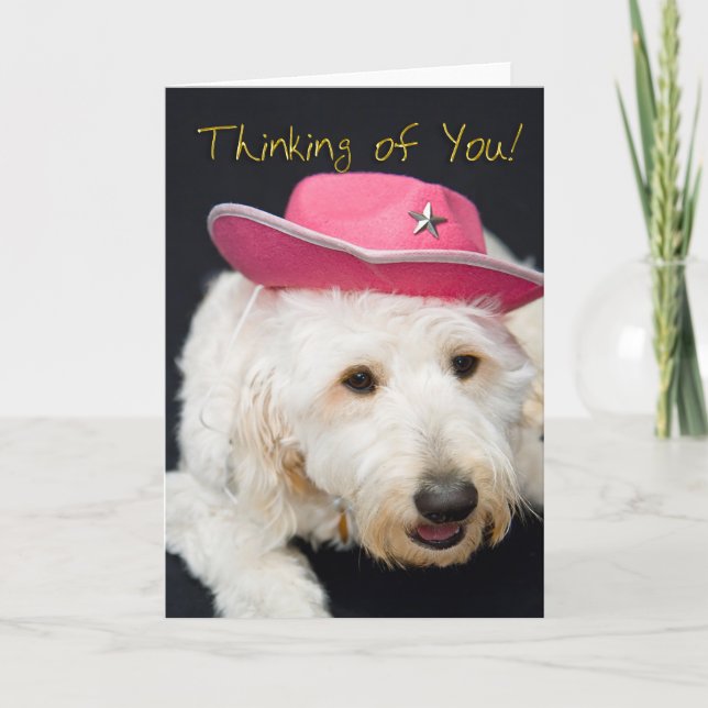 Cowgirl Kati - Thinking of You - Kati's Collection Card (Front)