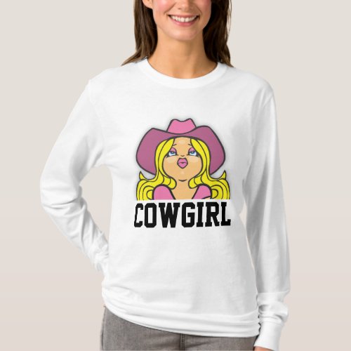 COWGIRL Ladies T_Shirts