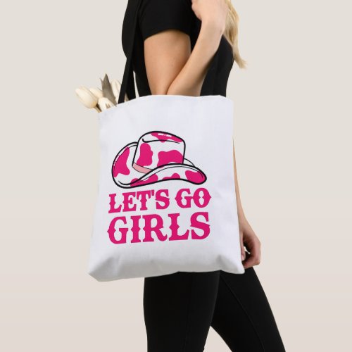 Cowgirl Last Rodeo Bachelorette Tote Bag