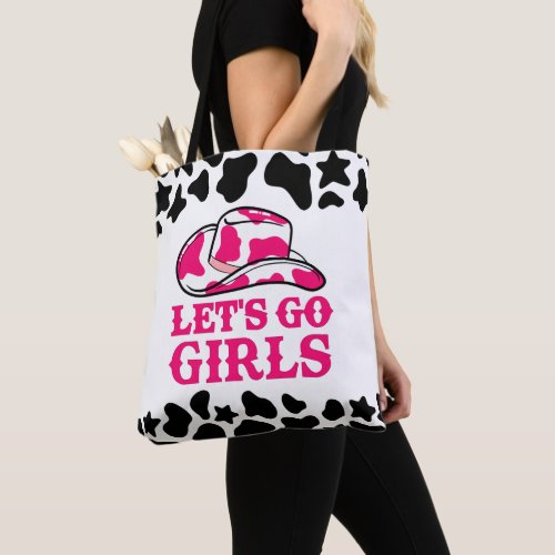 Cowgirl Last Rodeo Bachelorette Tote Bag