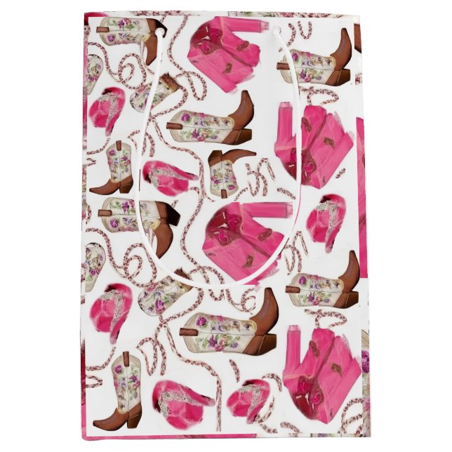COWGIRL MEDIUM GIFT BAG (Front)