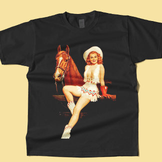 Cowgirl Pin-Up                                     T-Shirt