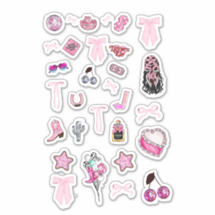 COWGIRL PLANNER STICKERS