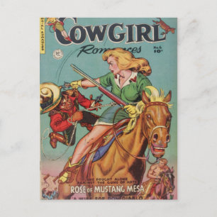 Cowgirl Postcard