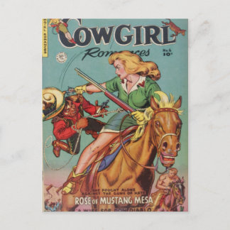 Cowgirl Postcard