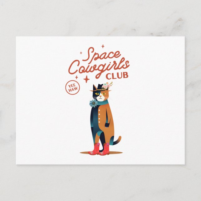 Cowgirl Postcard (Front)