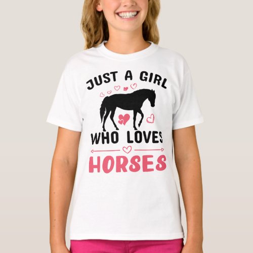 Cowgirl Princess Equestrian Horseback Riding Horse T_Shirt