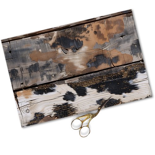  Cowgirl Rustic Western Chic Animal Decoupage Tissue Paper