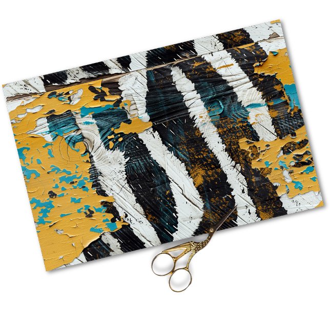 Cowgirl Rustic Western Country Wood Decoupage  Tissue Paper (Creator Uploaded)