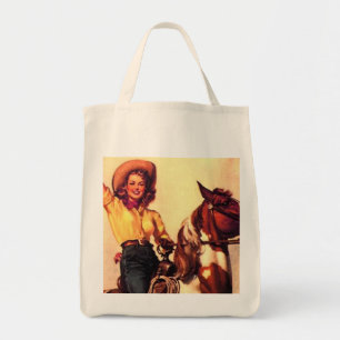 Cowgirl Tote Bag