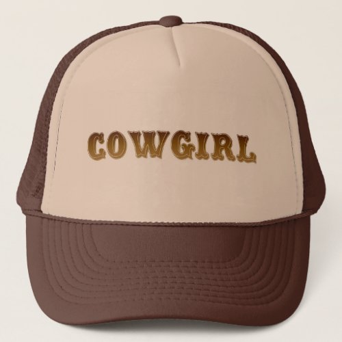 Cowgirl Trucker Hat