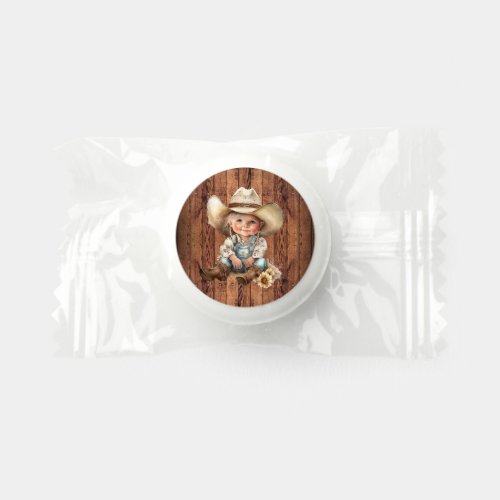 Cowgirl western baby shower favor ideas