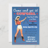 Cowgirl Western Bachelorette / Bridal Party Invite (Front)
