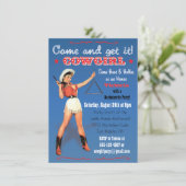 Cowgirl Western Bachelorette / Bridal Party Invite (Standing Front)