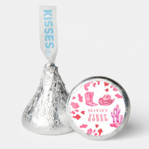 Cowgirl Western First Rodeo Birthday Party  Hershey®'s Kisses®