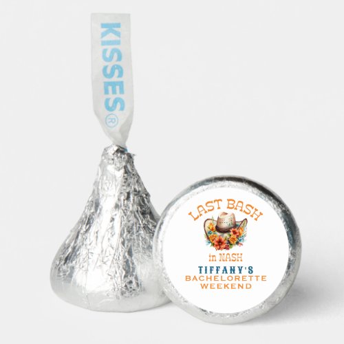 Cowgirl Western Nash Bash Bachelorette Hersheys Kisses