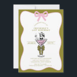 Cowgirl Whimsical Hand drawn 21st Birthday  Invitation<br><div class="desc">Cowgirl Whimsical hand drawn 21st Birthday Invitation - This unique whimsical birthday invitation features a hand drawn cowgirl sitting in a pink martini glass, wearing her cowboy hat and holding a martini. The martini glass also features a trendy coquette bow. Most text and graphics can be edited. Don't like my...</div>