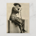 Cowgirl With Fringe Postcard