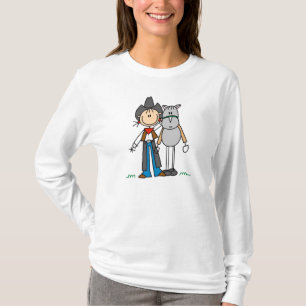 Cowgirl With Horse T-shirts and Gifts