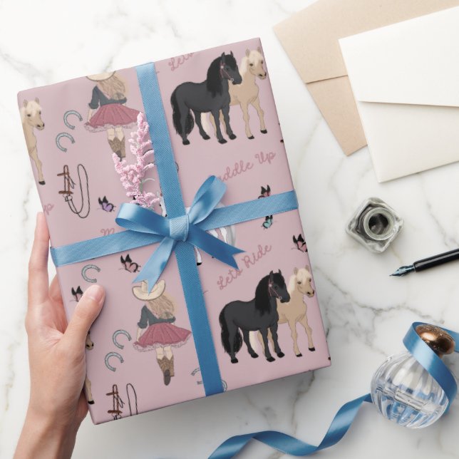 Cowgirl Wrapping PAper (Gifting)
