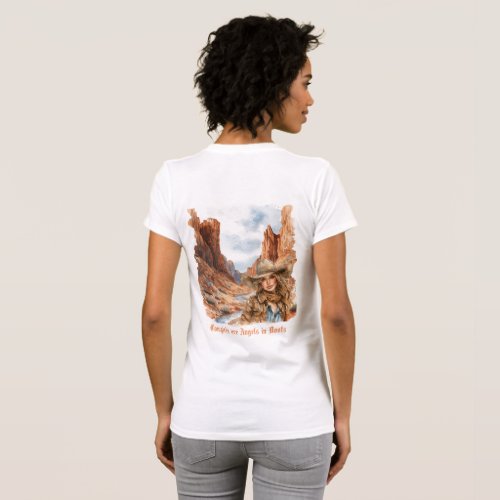 Cowgirls are Angels T_Shirt
