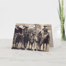 Cowgirls Birthday Card