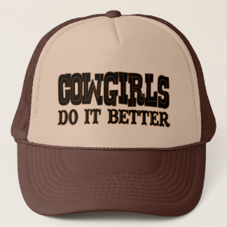 Cowgirls Do It Better Trucker Hat