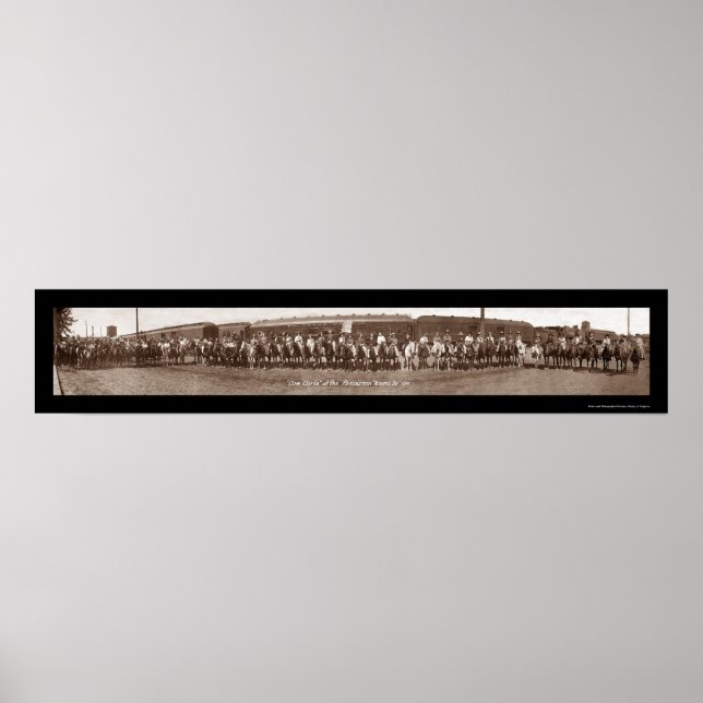 Cowgirls in OR Photo 1911 Poster (Front)