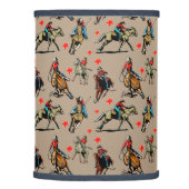 Cowgirls Riding Horses Lamp Shade (Right)