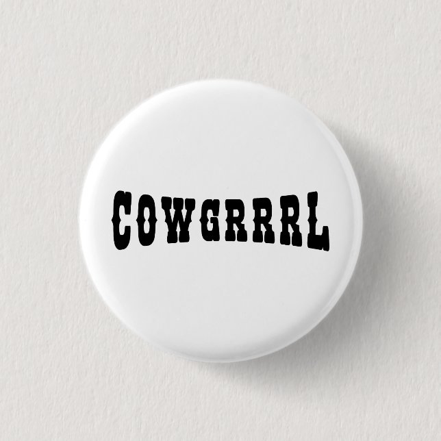 COWGRRRL BUTTON (Front)
