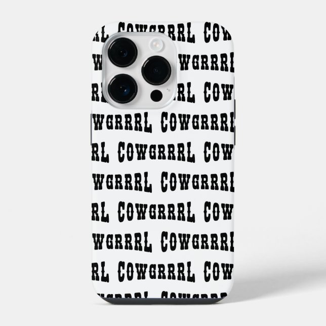 COWGRRRL IPHONE CASE (Back)