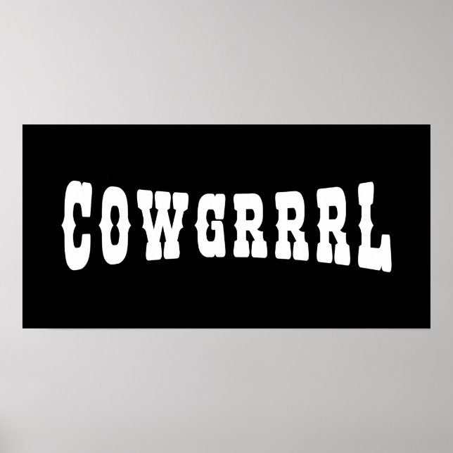 COWGRRRL POSTER (Front)