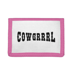 COWGRRRL TRI-FOLD WALLET