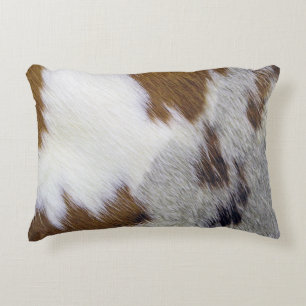 Cowhide Accent Pillow