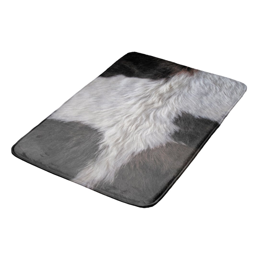 Cowhide Bath Mat Zazzle