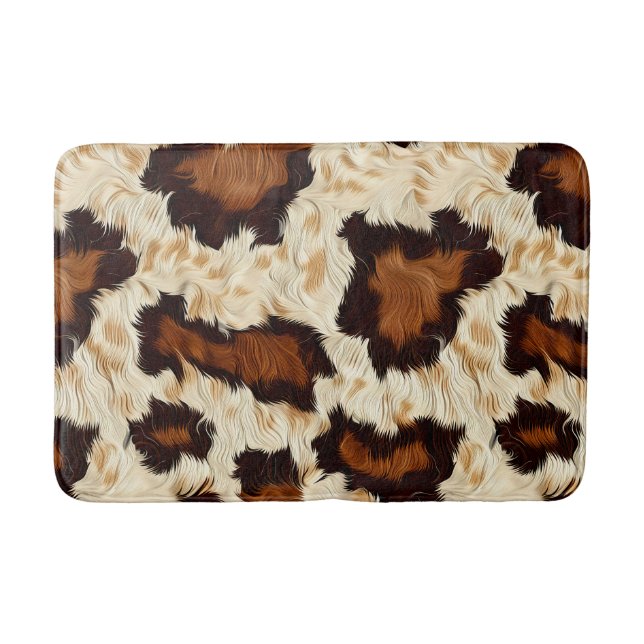 Cowhide Bath Mat (Front)