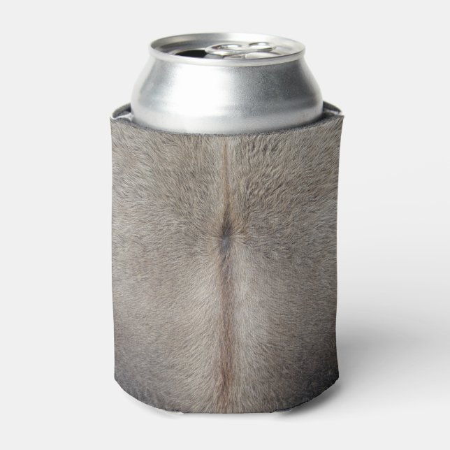 Cowhide Can Cooler (Can Front)