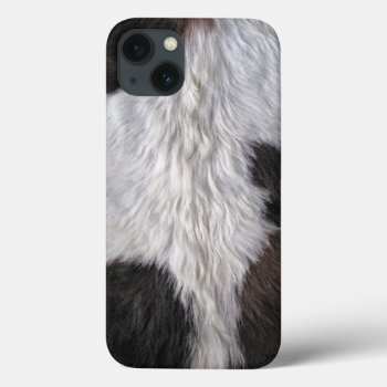 Cowhide Iphone 13 Case by Impactzone at Zazzle